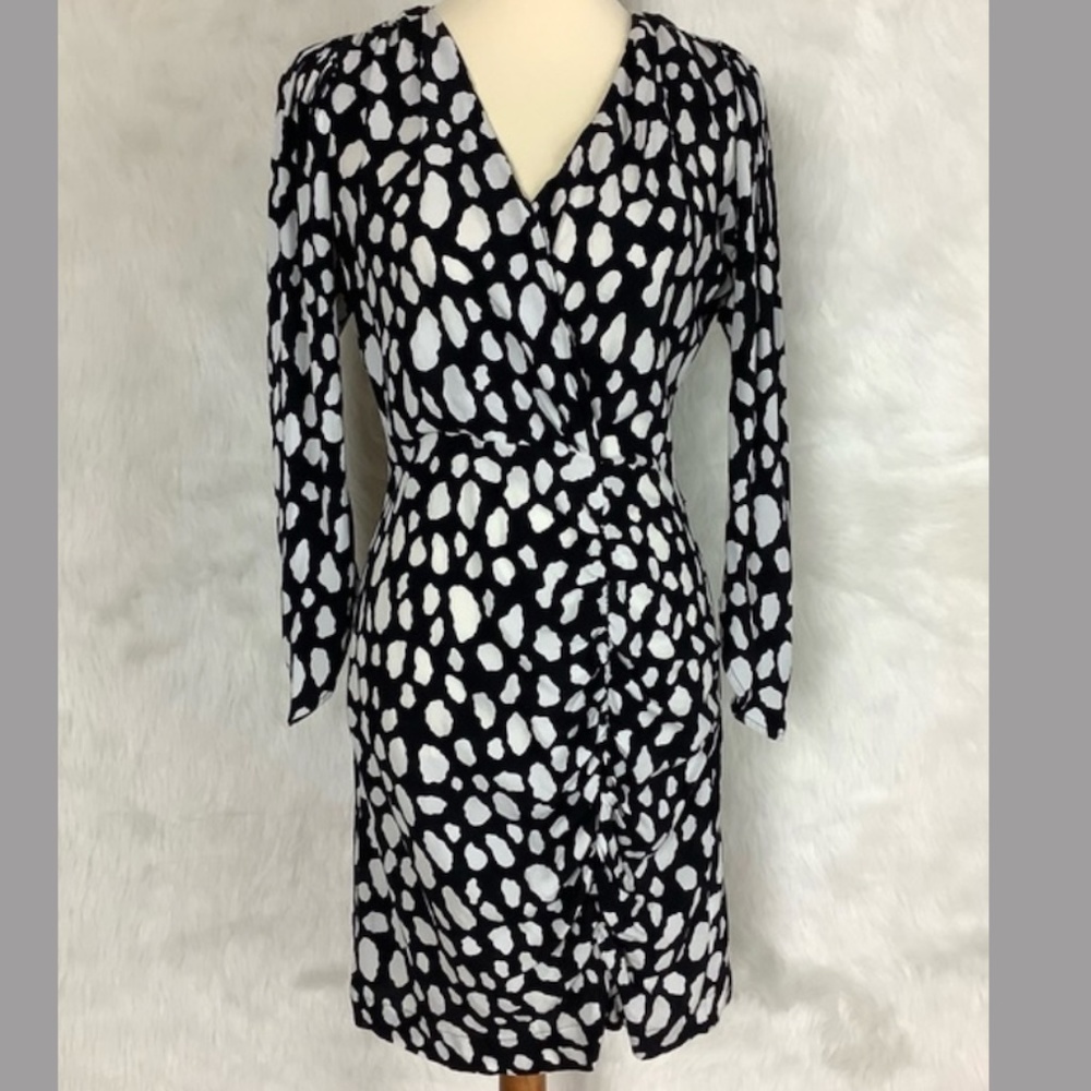 Maje Ruffle Slit Dress - Picture 2 of 4